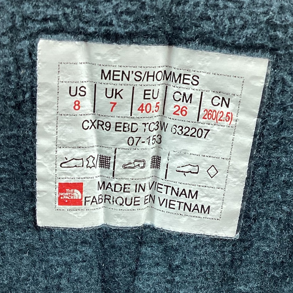North Face Thermoball Boots Black - Picture 9 of 10